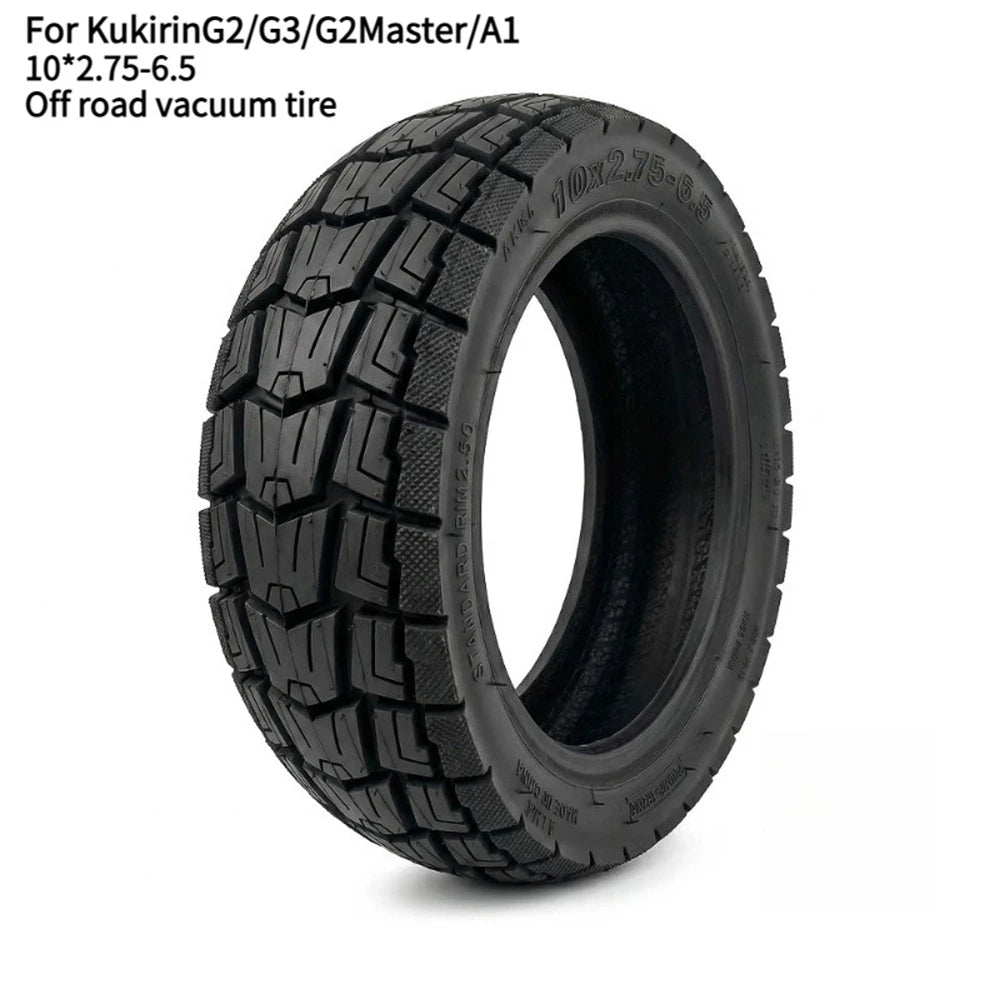 Opona terenowa 10 cali 10x2.75-6.5 do hulajnogi KuKirin G2 Master, A1, G2 i G3, wzmocniona