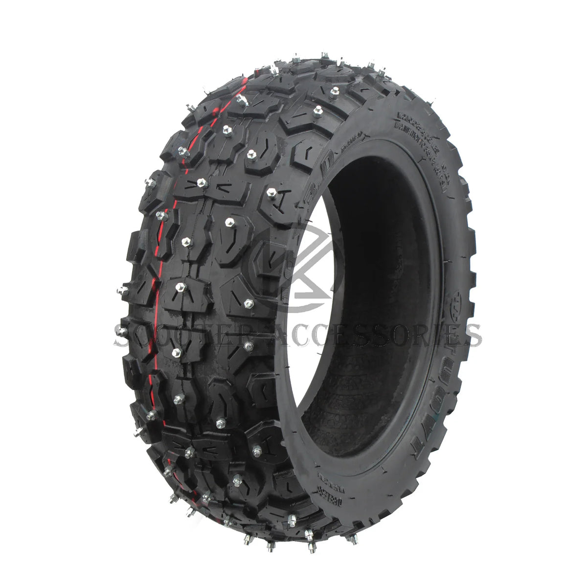 Opona zimowa z kolcami 10 cali 10x3.0, bezdętkowa, do hulajnogi Dualtron Thunder, Speedual Plus i Zero 11X